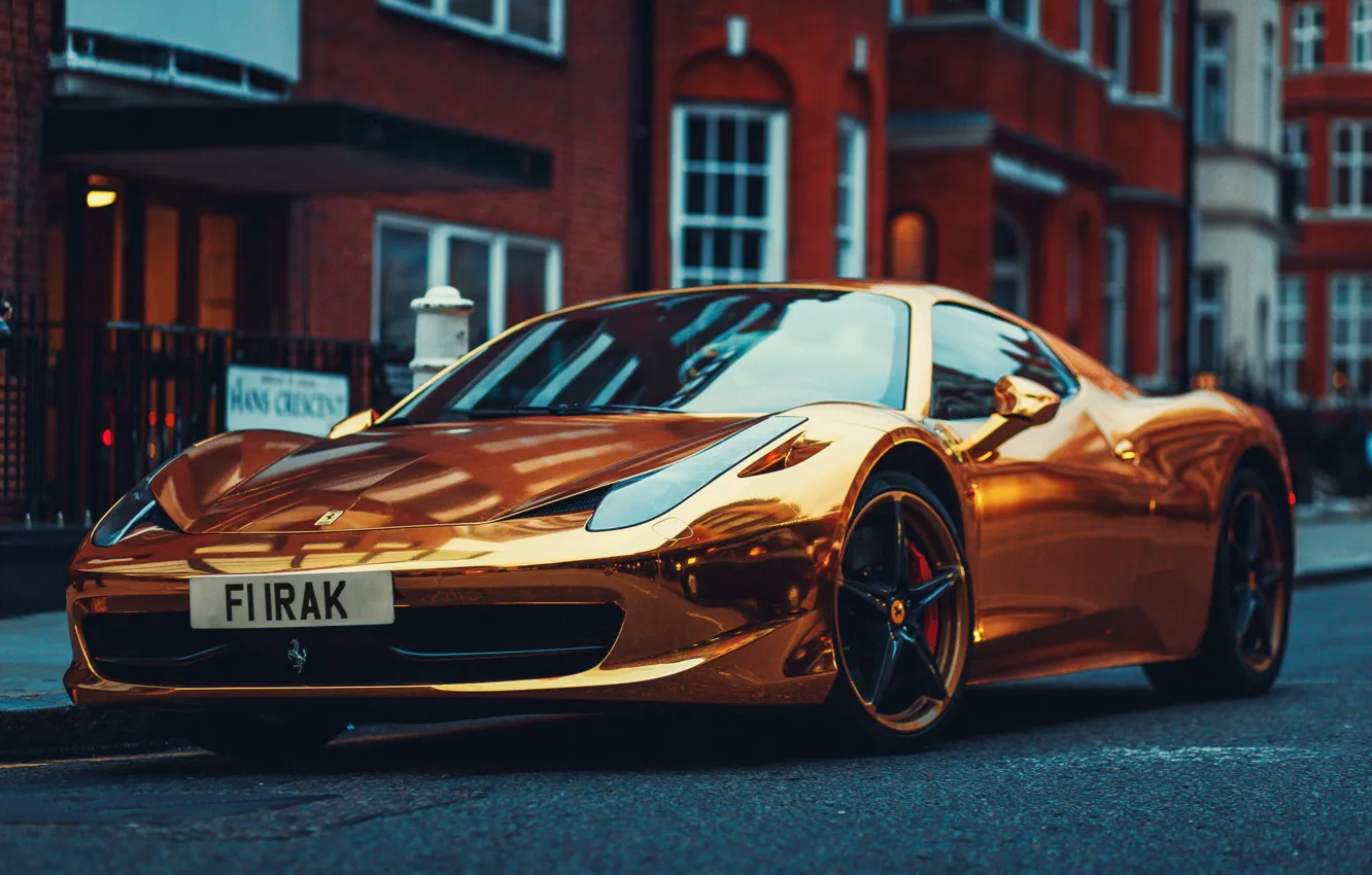 Ferrari 458 Gold