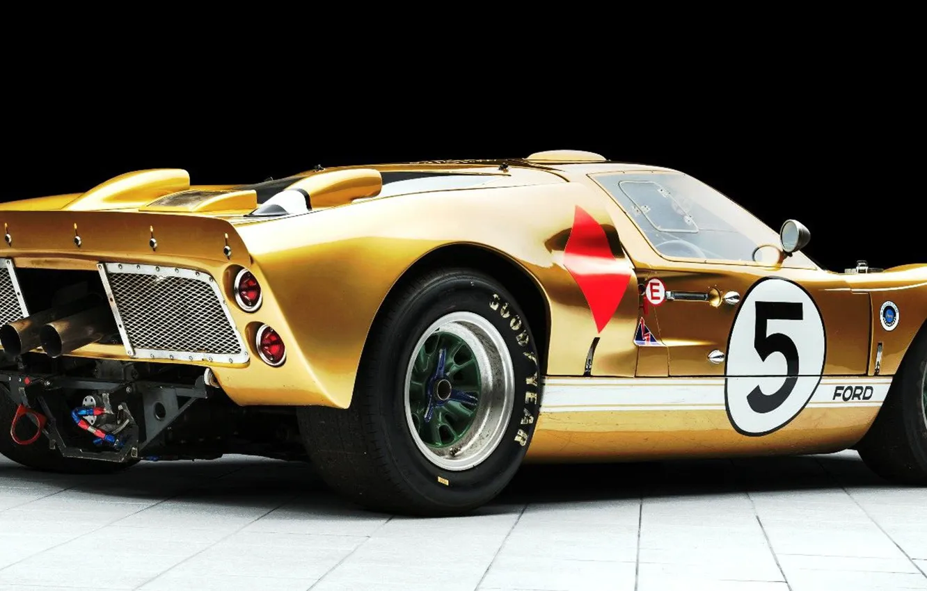 Фото обои speed, fast, GT40, Racecar, 1966 Ford