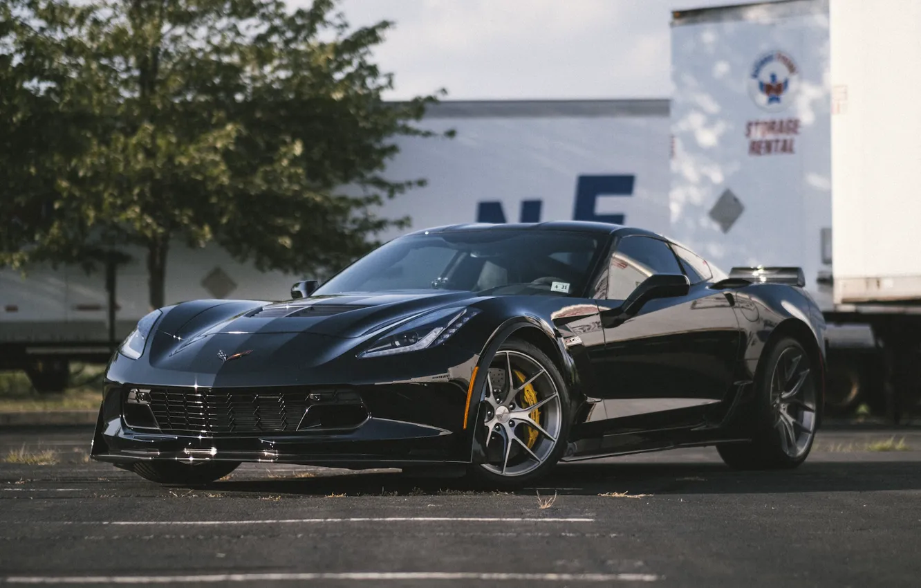 Фото обои Z06, Corvette, Chevrolet, One, Forged, Wheels, Piece, Forgeline