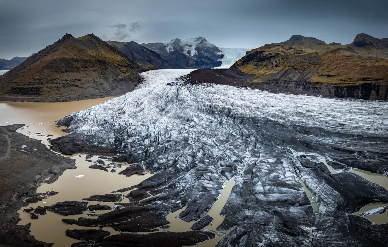 Фото обои Iceland, East, Hofshreppur