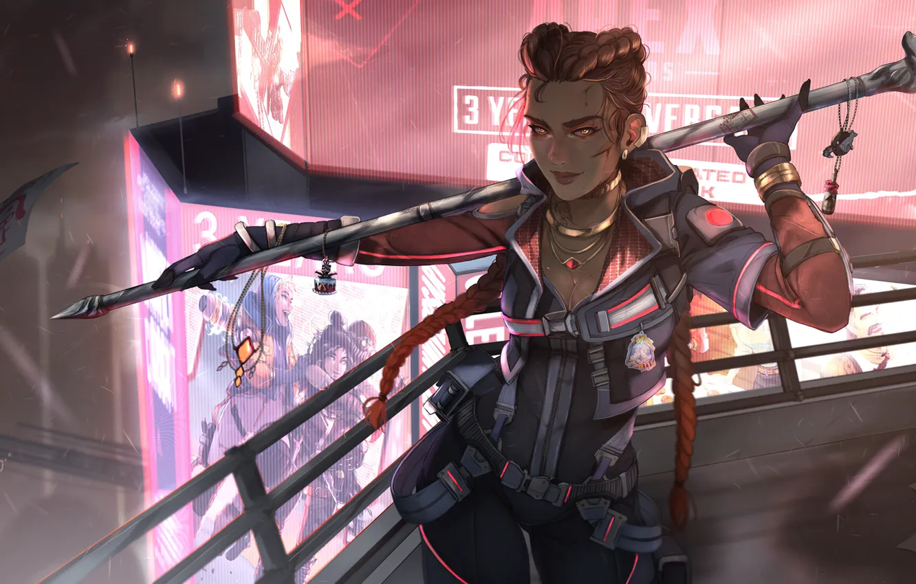 Фото обои Loba, respawn entertainment, Apex, game art, Apex Legends, апекс