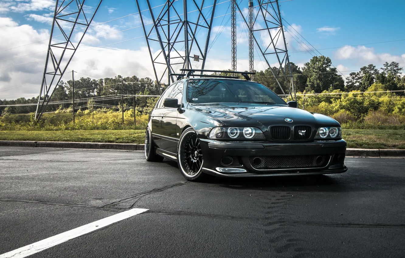 Фото обои BMW, E39, M5, Power line