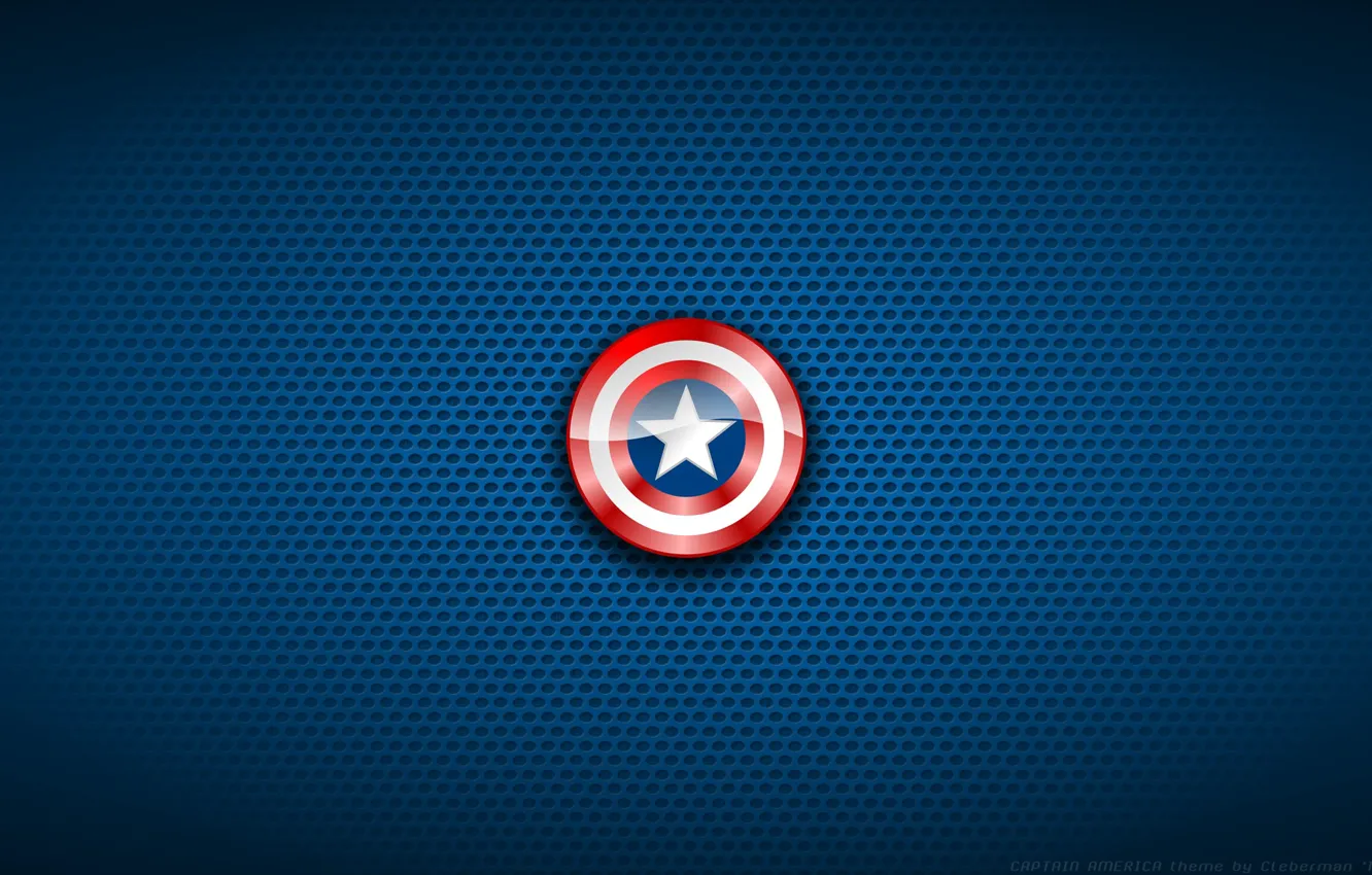 Фото обои минимализм, Капитан Америка, Captain America, Marvel Comics, Kalangozilla