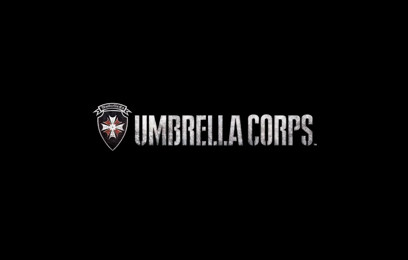 Фото обои cinema, logo, game, weapon, cross, Resident Evil, Umbrella, movie