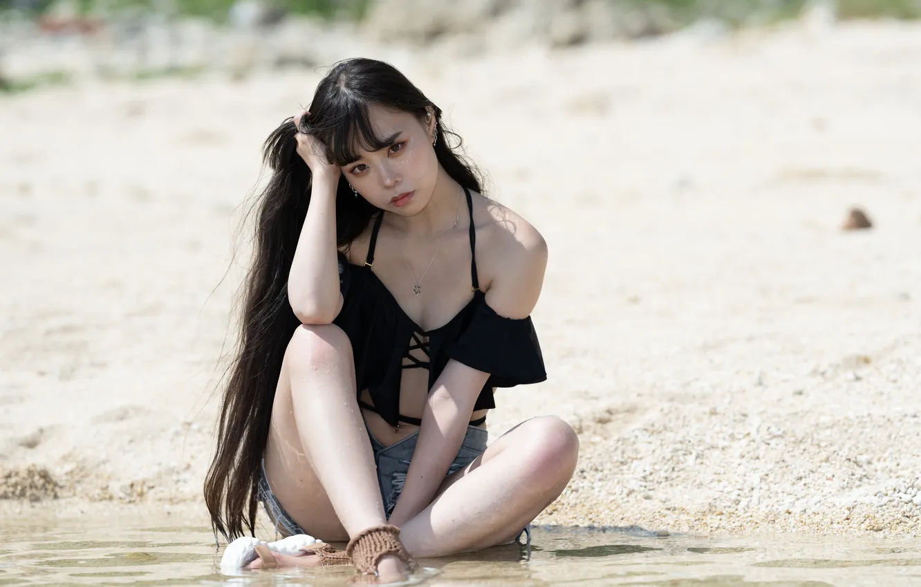 Фото обои wallpaper, girl, sexy, woman, model, china, asian, cute