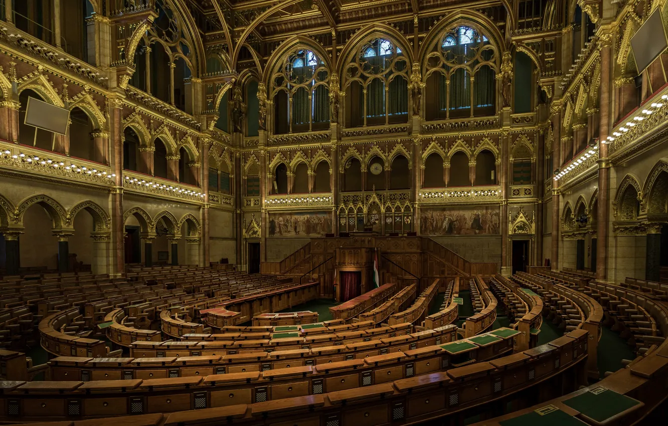 Фото обои Парламент, Венгрия, Будапешт