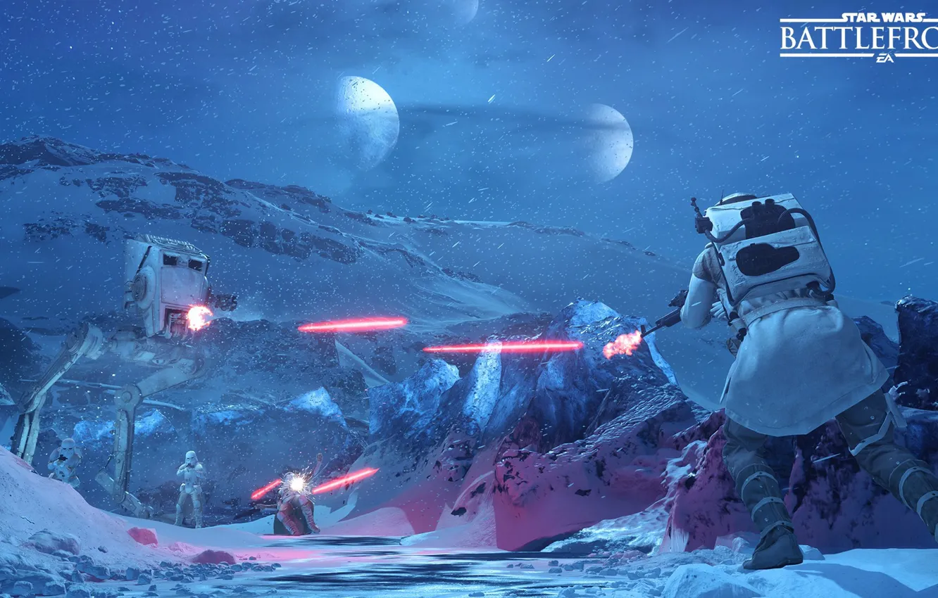 Фото обои игры, Стрельба, Electronic Arts, Штурмовики, DICE, Повстанцы, Stormtroopers, Хот
