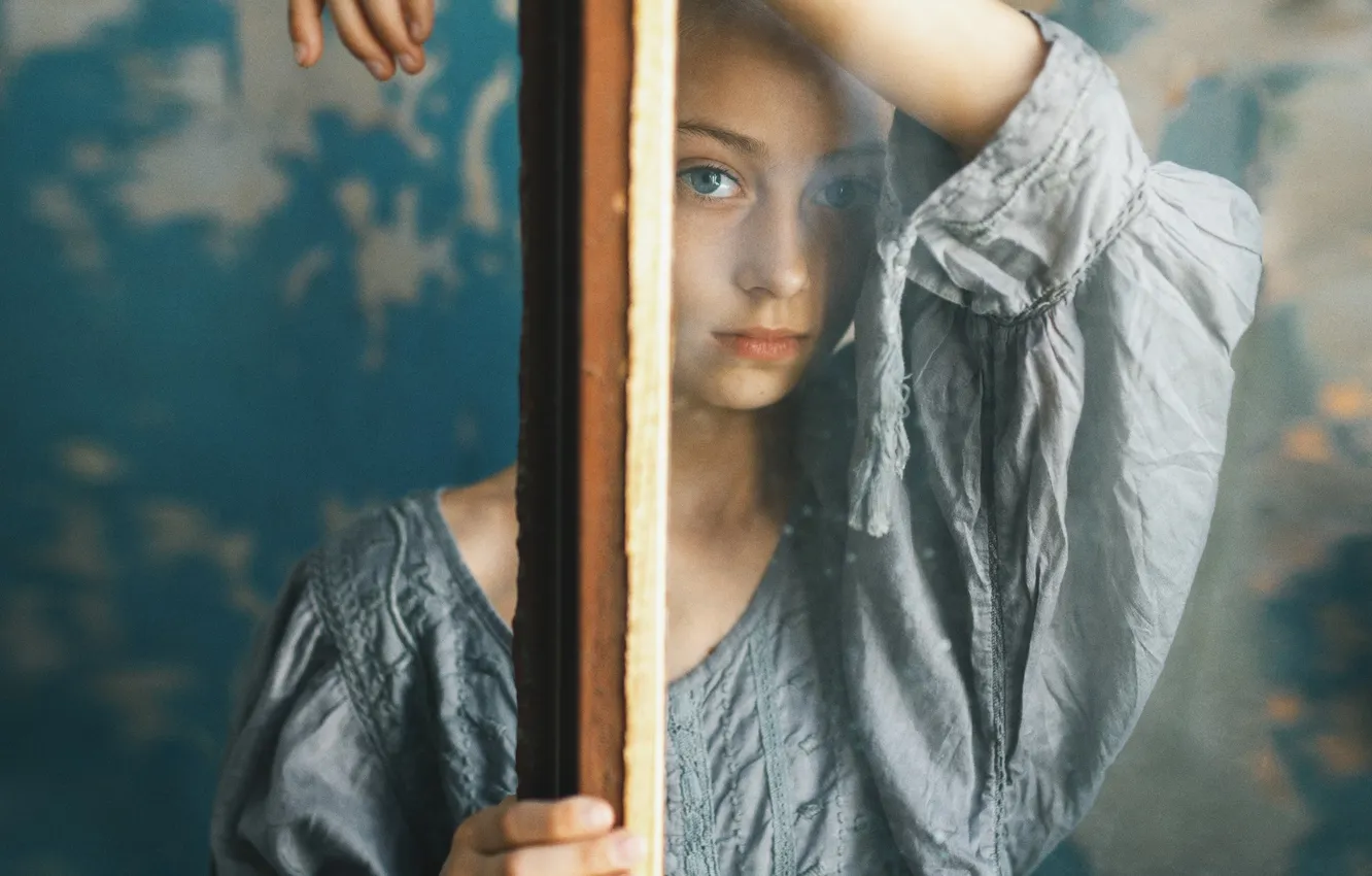 Фото обои стекло, Даша, портретная фотография, Евгений Матвеев