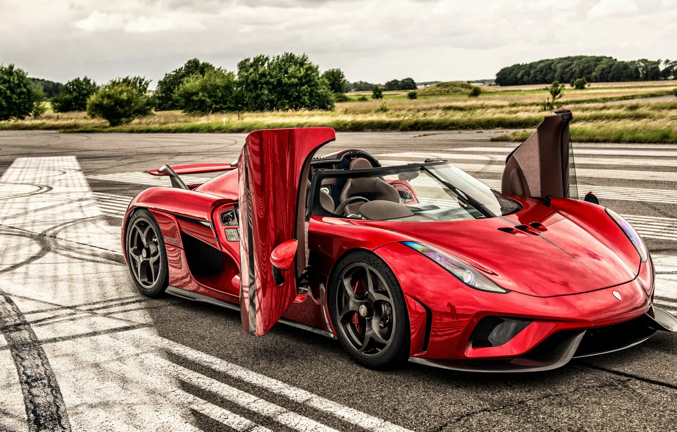 Фото обои Koenigsegg, суперкар, кенигсегг, Regera, регера