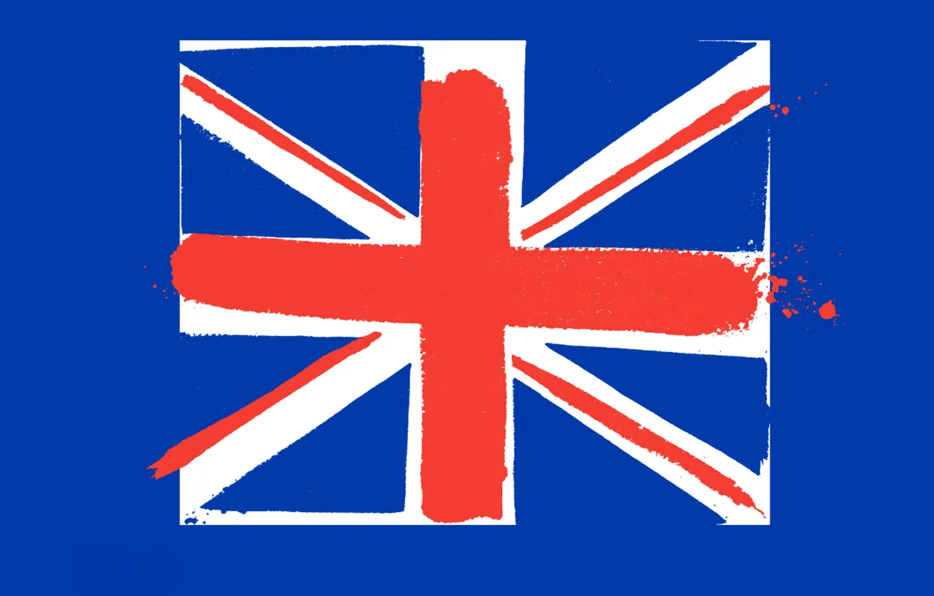 Фото обои линии, обои, краски, флаг, великобритания