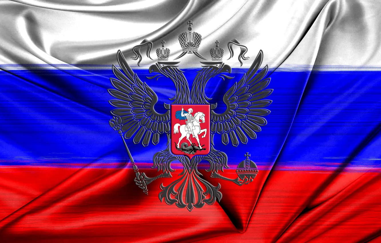 Фото обои фон, Триколор, Россия, флаг России