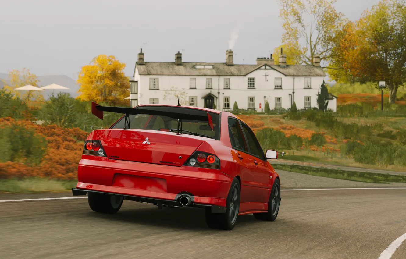 Фото обои car, машина, авто, игра, red, game, mitsubishi, evo