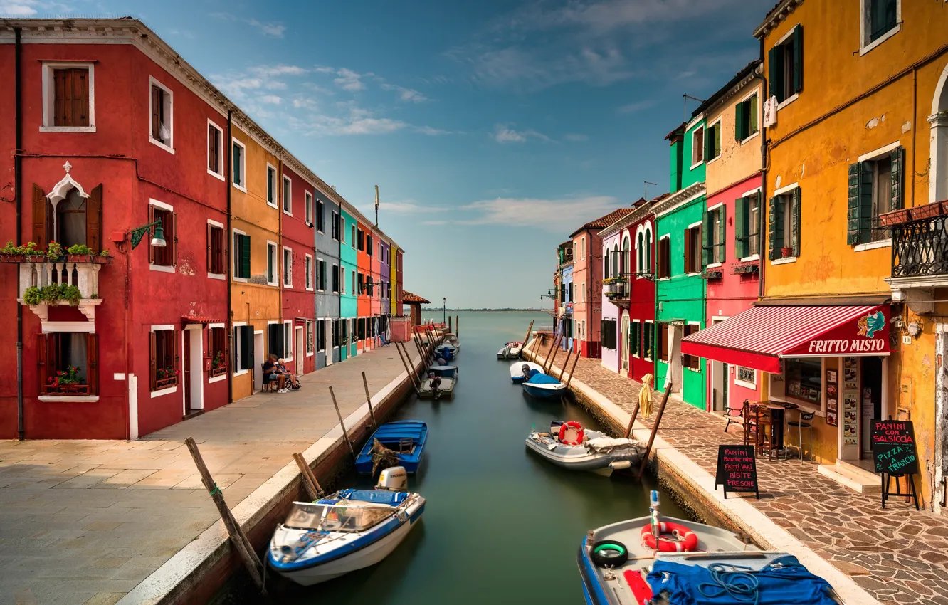 Фото обои город, Италия, Венеция