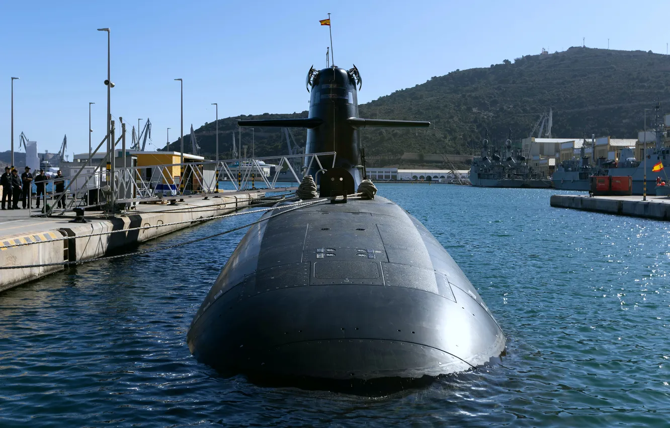 Фото обои субмарина, ВМС Испании, S-81, Isaac Peral