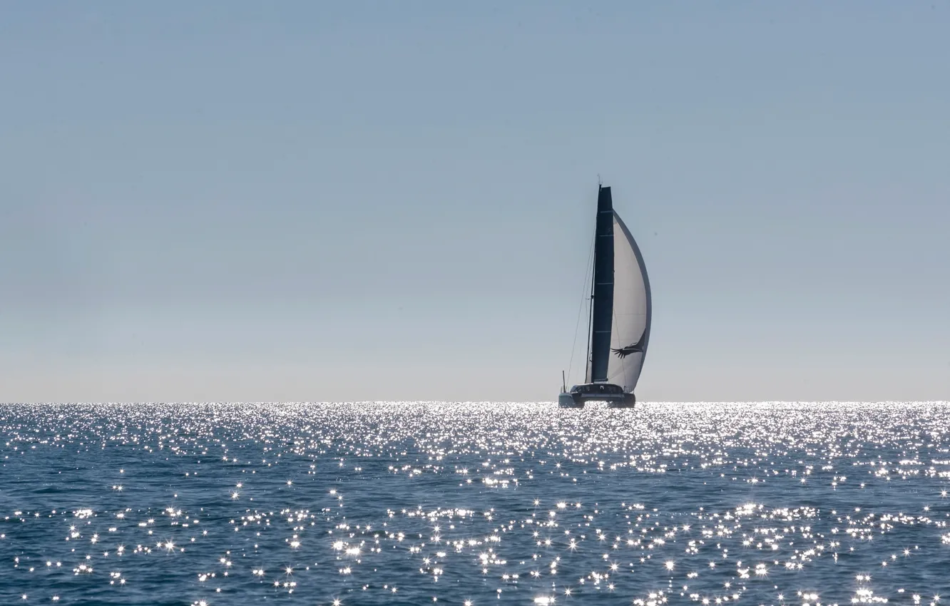 Фото обои море, спорт, парус, sport, sail, superyacht, суперяхта, 34)