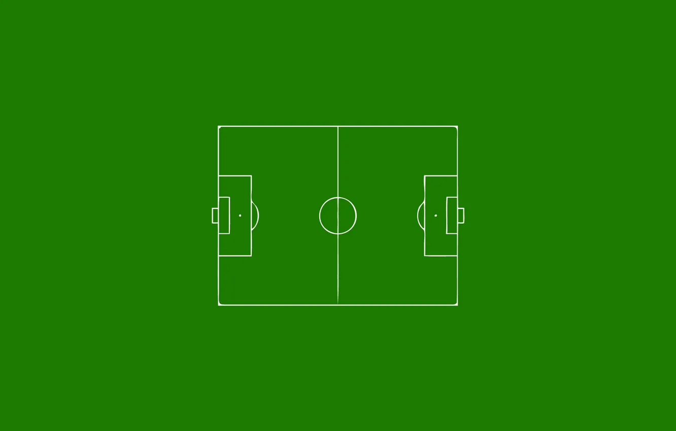 Фото обои футбол, зеленый фон, stadium, стадион, football, футбольное поле, минимализм., green background