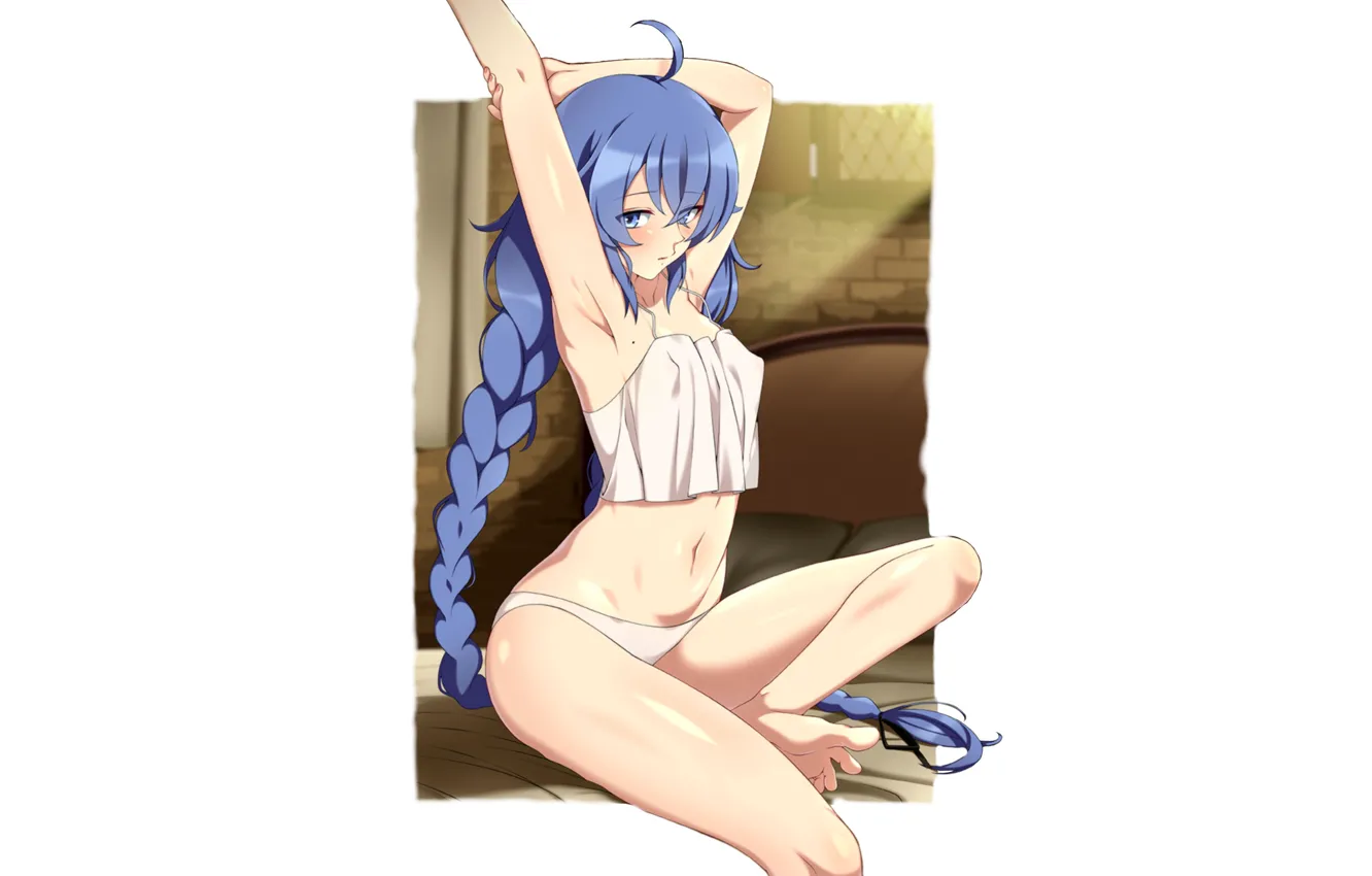 Фото обои kawaii, girl, hot, sexy, stretch, anime, babe, cute