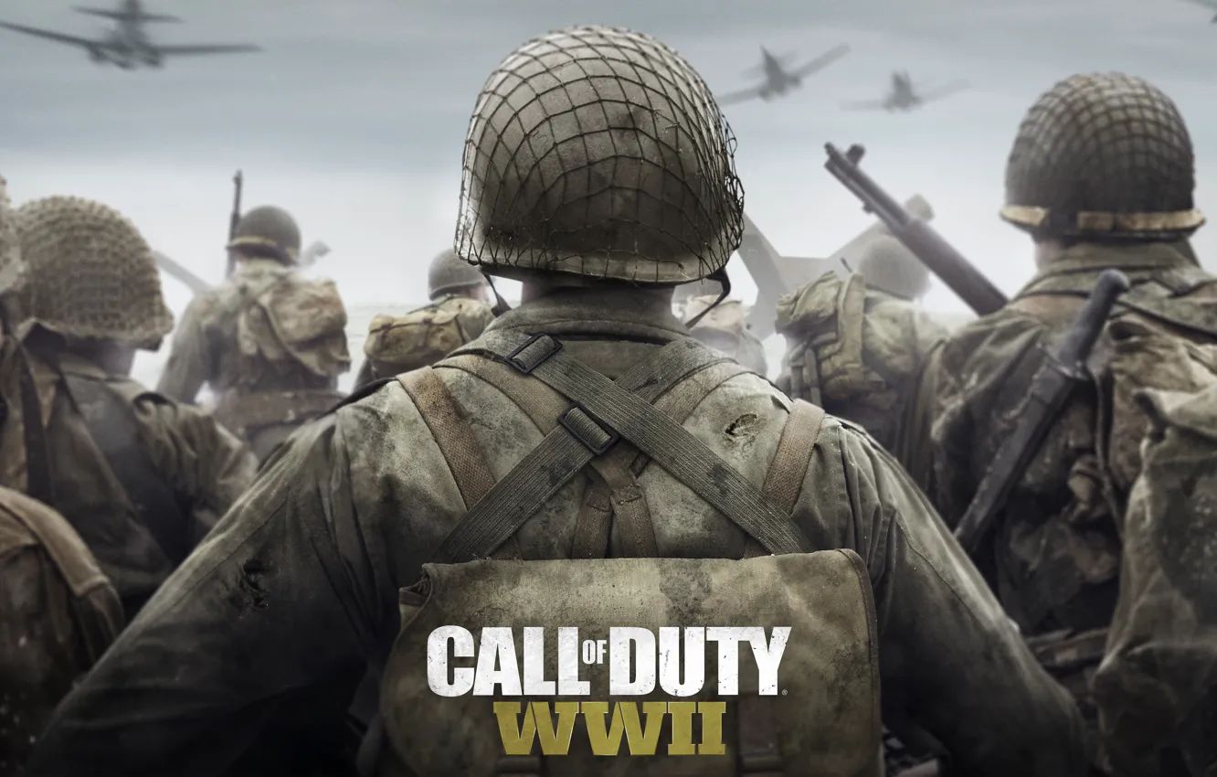 Фото обои Game, Activision, Call of Duty: WWII, Thevideogamegallery.com