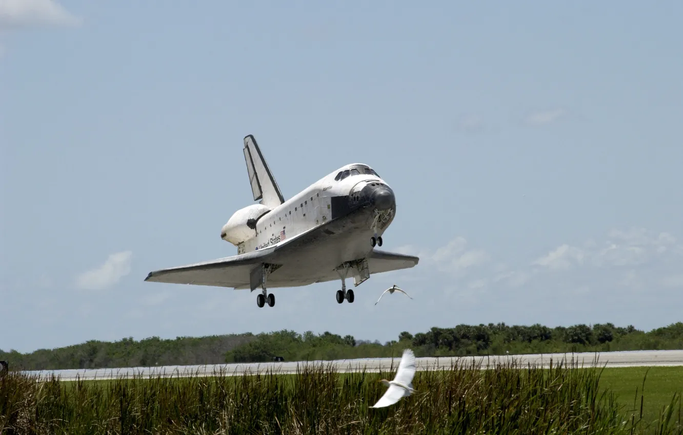 Фото обои космос, USA, США, шаттл, NASA, Columbia, shuttle