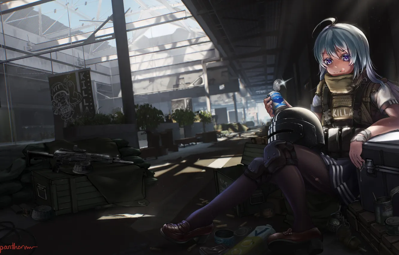 Фото обои Anime, Game, Escape from Tarkov, EFT, Killa, Сгущёнка