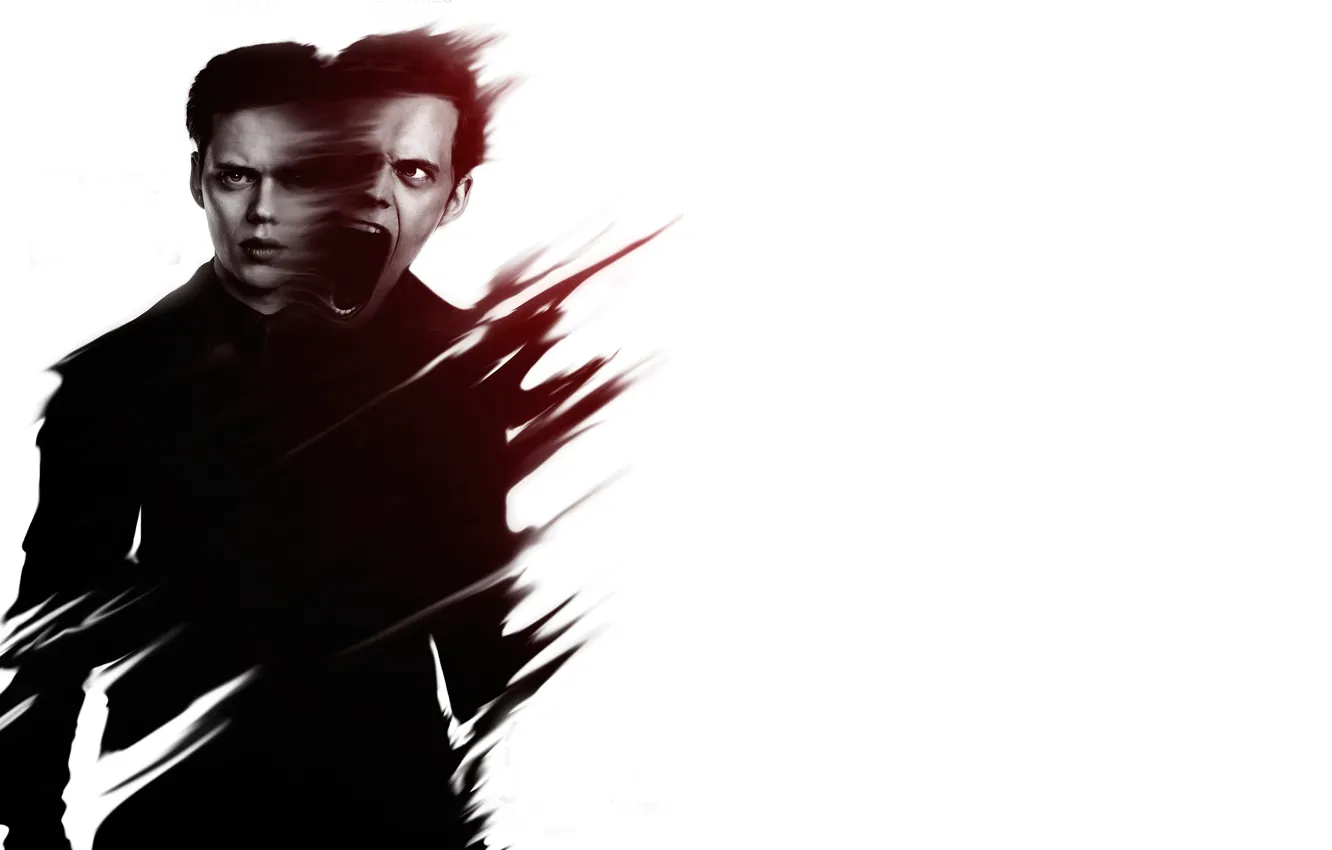 Фото обои Hemlock Grove, Bill Skarsgård, Roman Godfrey, Хемлок Гроув, The monster is within