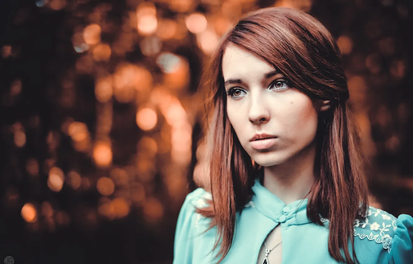 Фото обои девушка, лицо, girl, Julie Resh