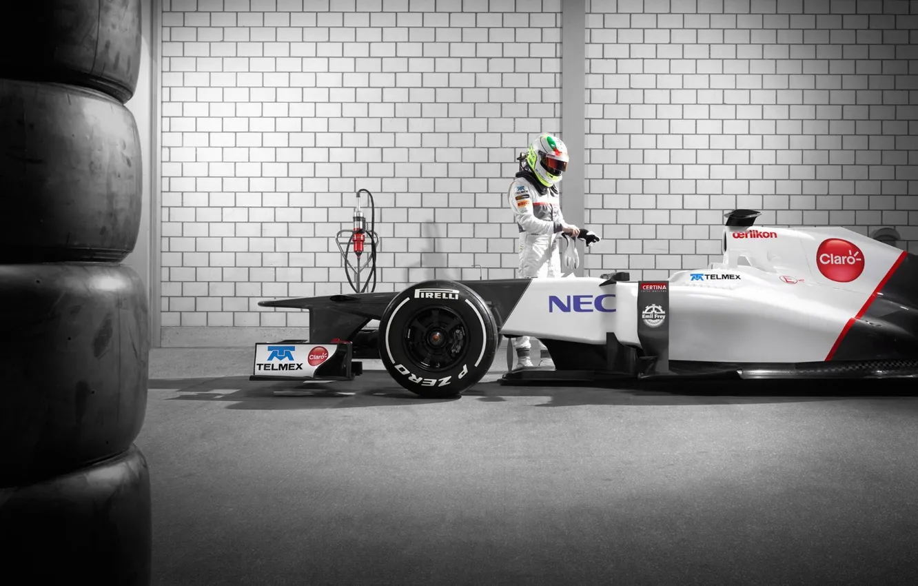 Фото обои формула 1, Formula1, Sauber