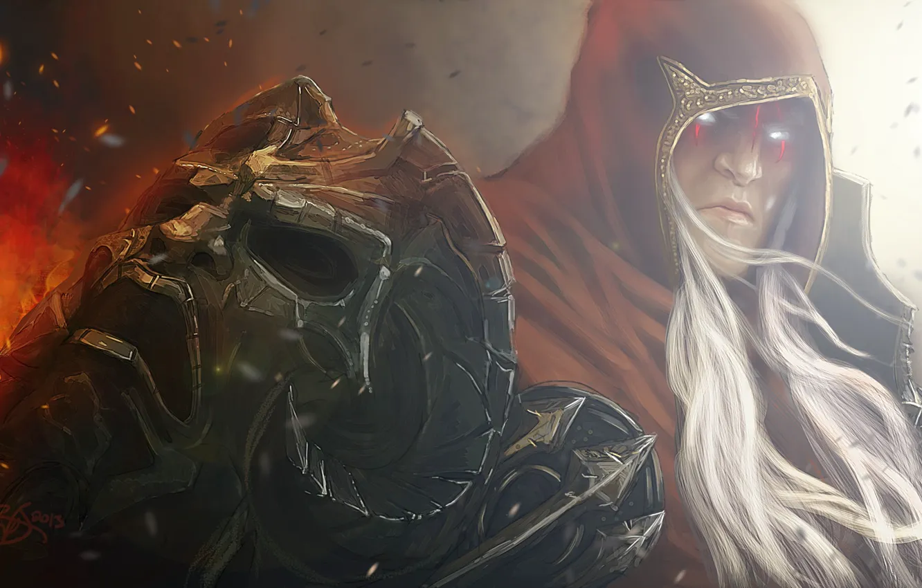 Фото обои война, war, darksiders, всадник апокалипсиса