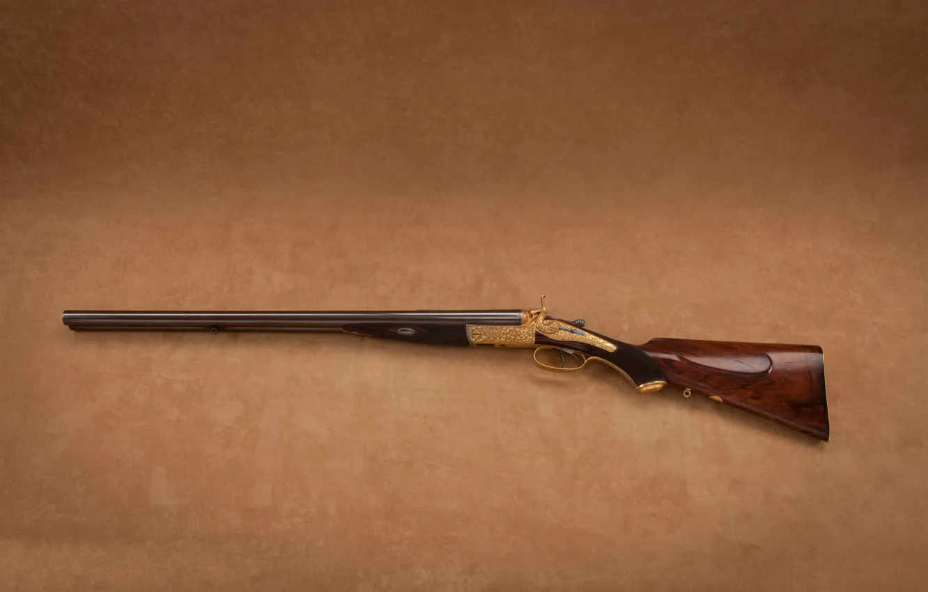 Фото обои украшения, узор, накладки, двустволка