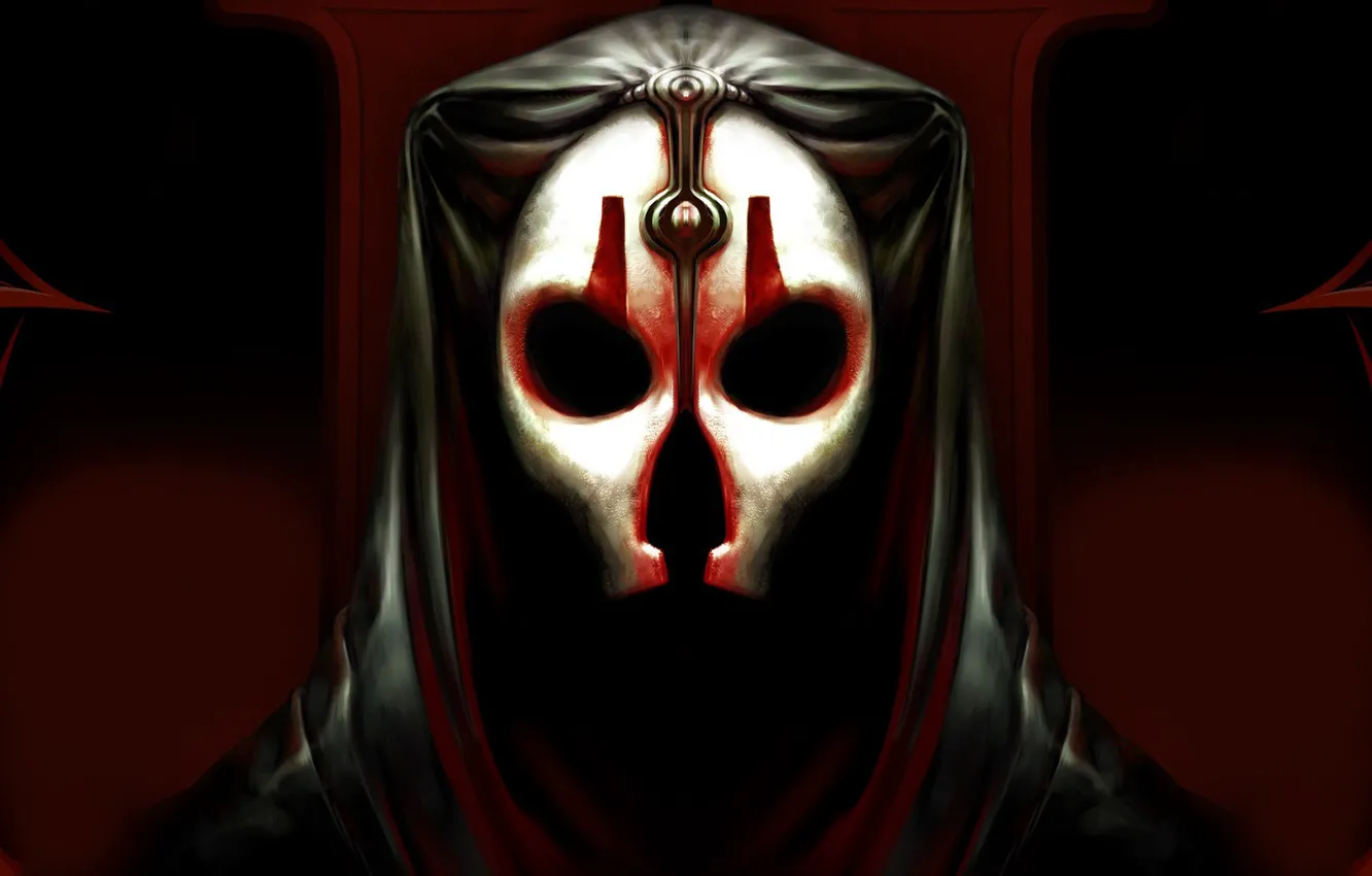 Фото обои игра, маска, капюшон, Star Wars: The Old Republic