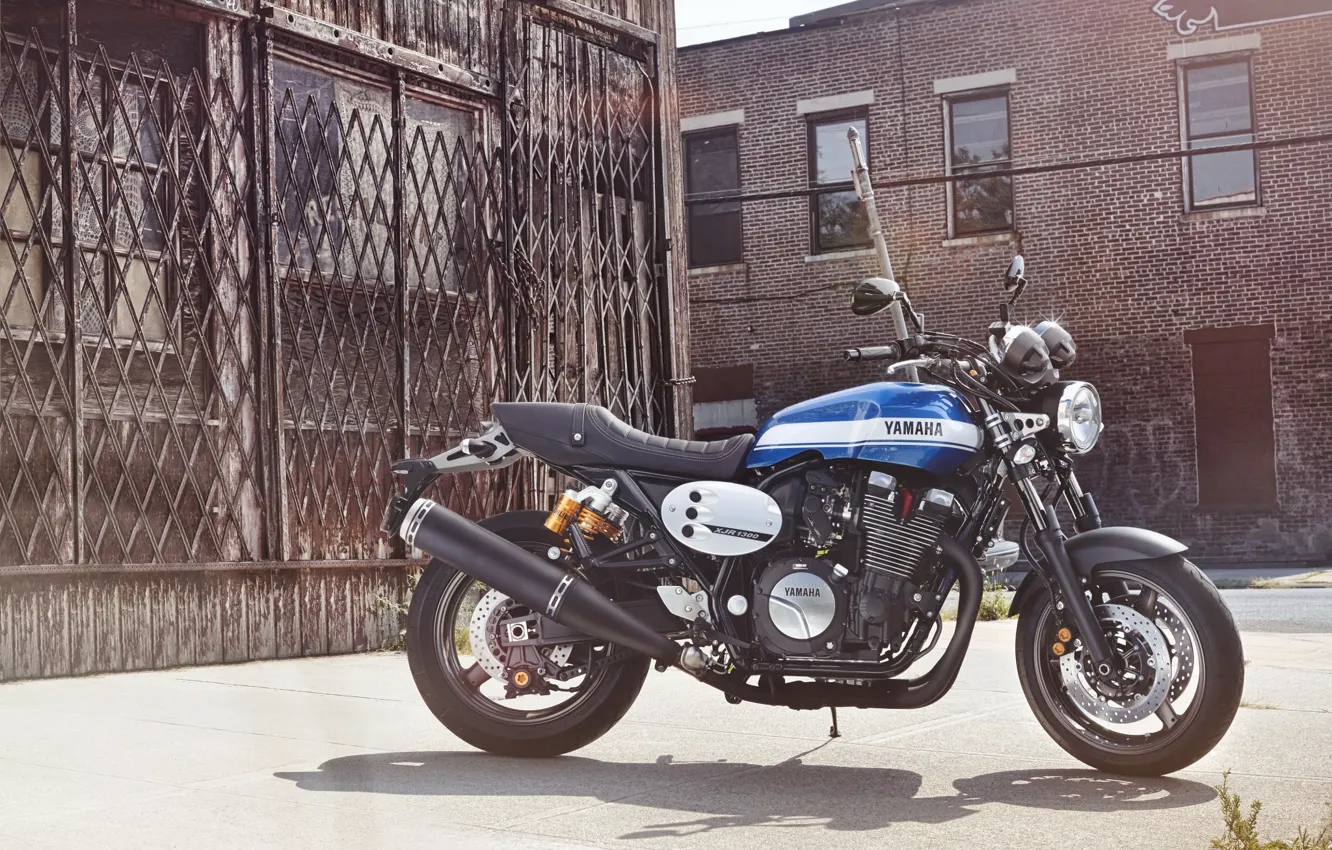 Фото обои Yamaha, motorcycle, speed, classic, Moto, 2015, xjr1300
