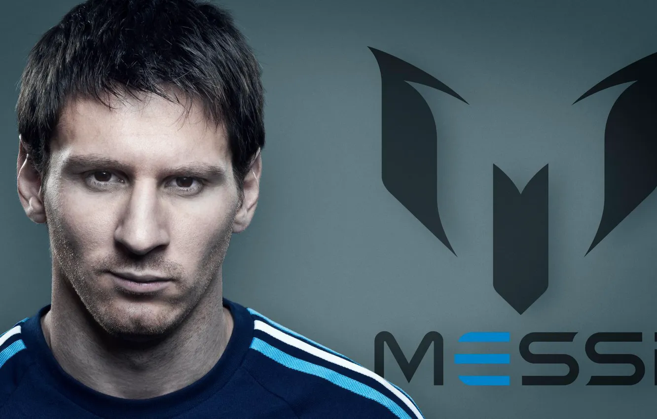 Фото обои футболист, Messi, Месси, Personal Logo