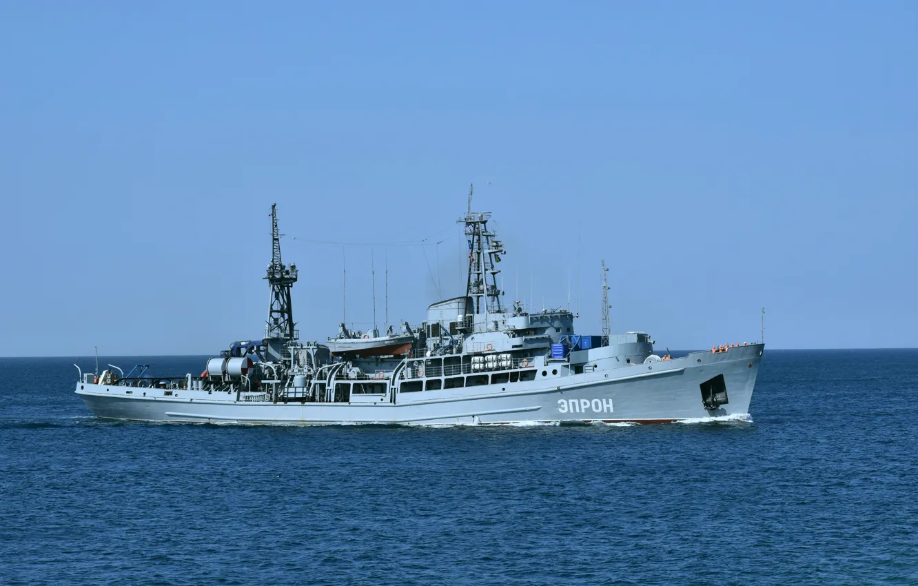 Фото обои Черное море, вспомогателный флот, Эпрон
