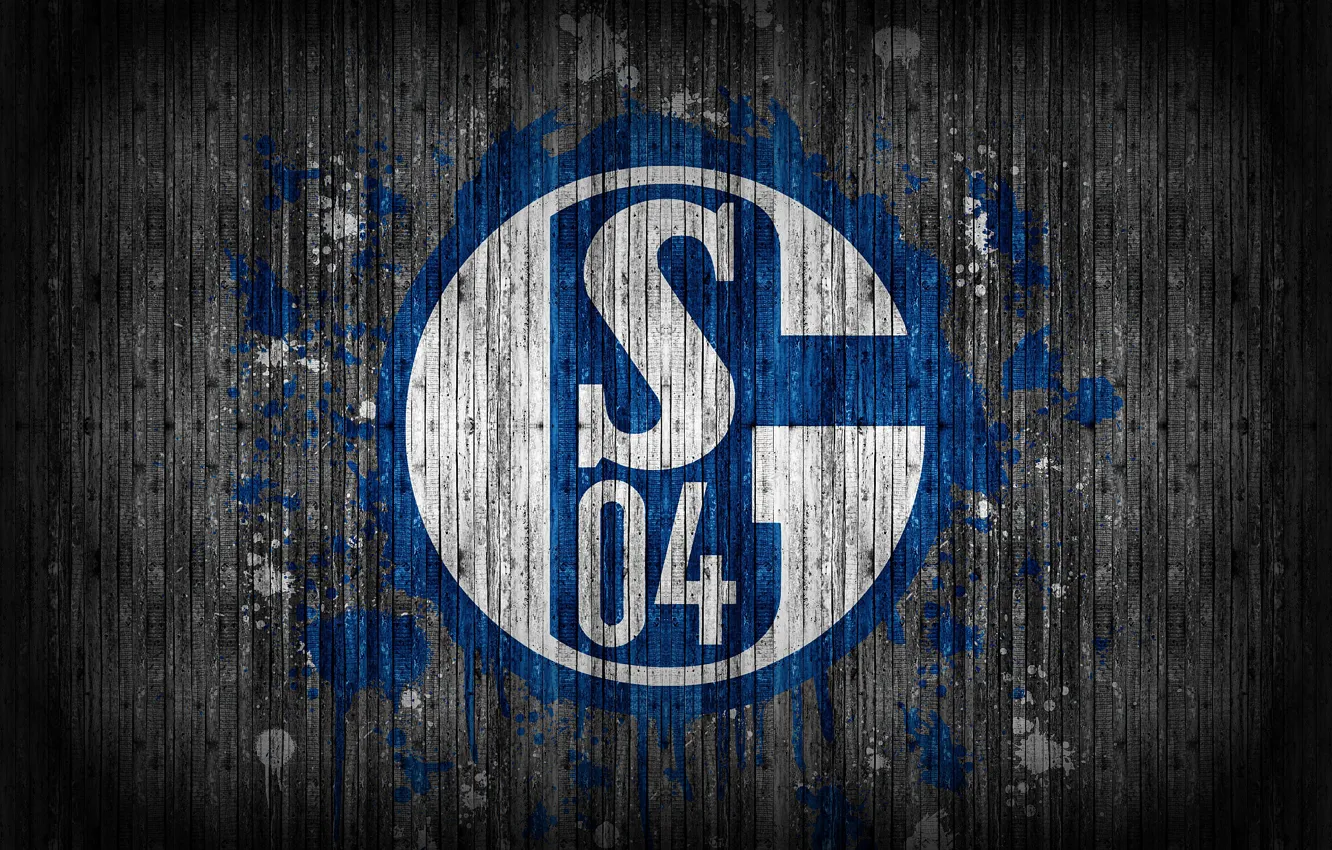 Фото обои wallpaper, sport, logo, football, FC Shalke 04