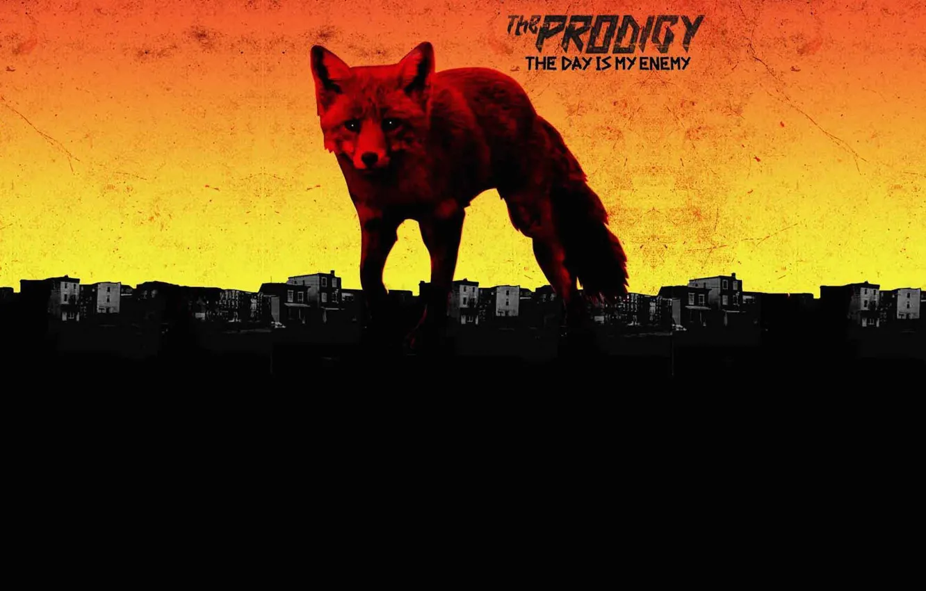 Фото обои Fox, Music, Album, The Prodigy, The Day Is My Enemy
