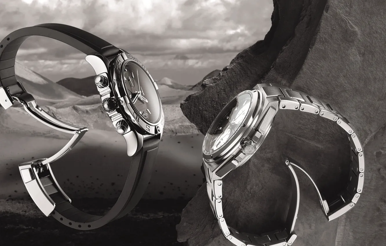 Фото обои Часы, Watch, Breitling vs IWC