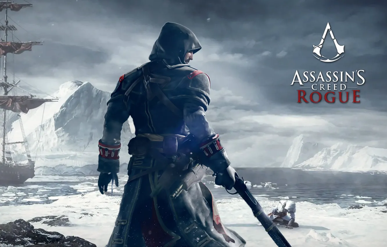 Фото обои assasins creed, rogue