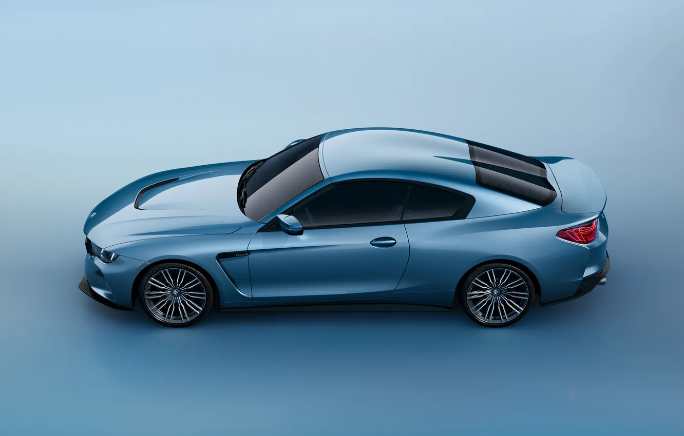 Фото обои вид сбоку, Купе, Zagato, BMW 4-Series, 2025, Bovensiepen Zagato, Bovensiepen, Bovensiepen Automobile