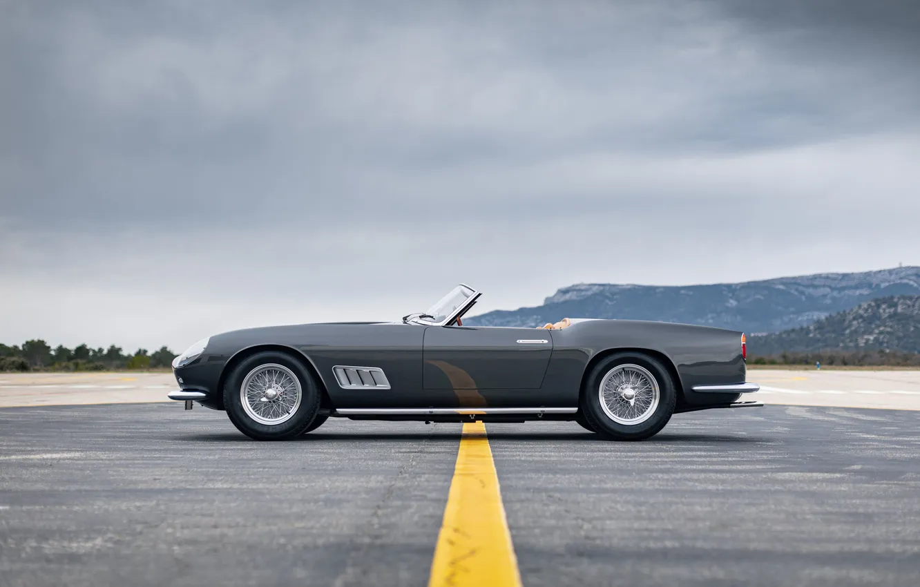 Фото обои Ferrari, 250, 1958, Ferrari 250 GT California Passo Lungo