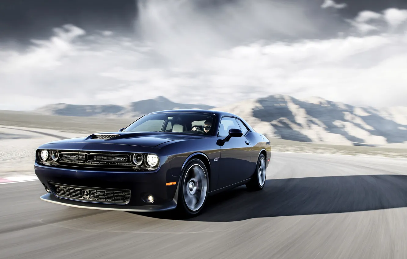 Фото обои Dodge, Challenger, Hellcat, SRT, 2015