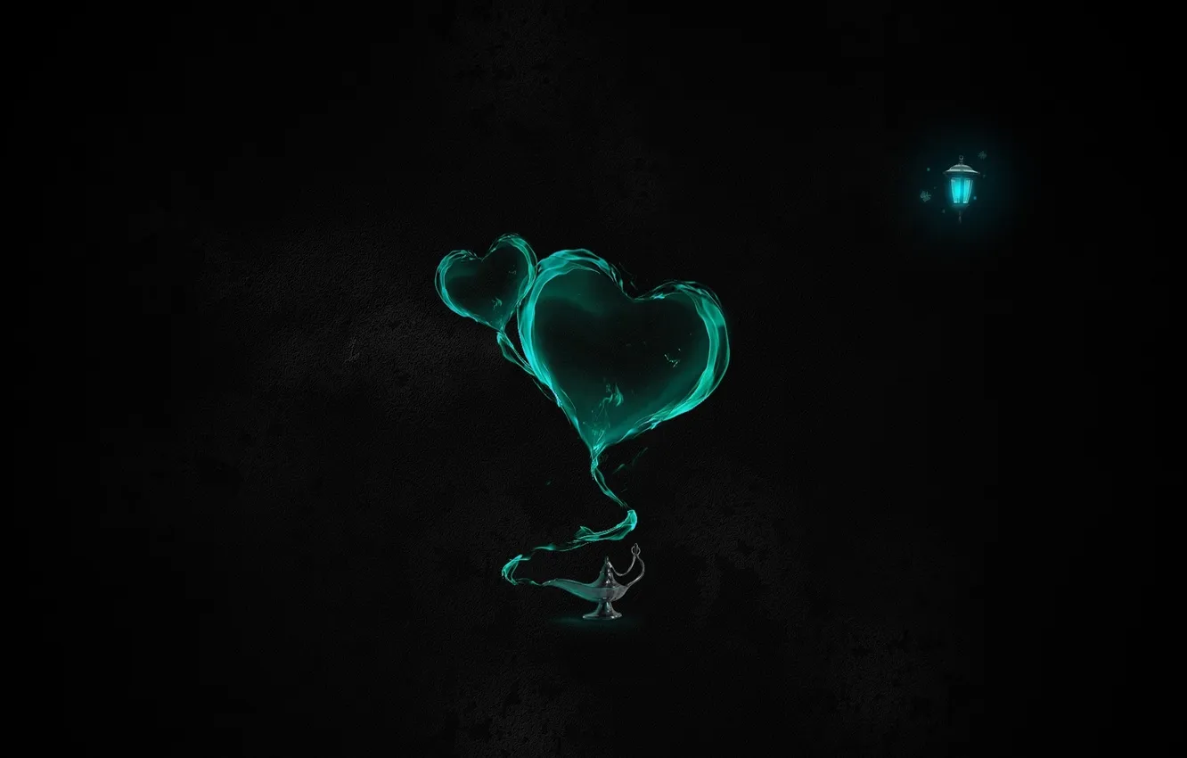 Фото обои фон, лампа, текстура, сердца, фонарь, дым.форма, аладина, мар