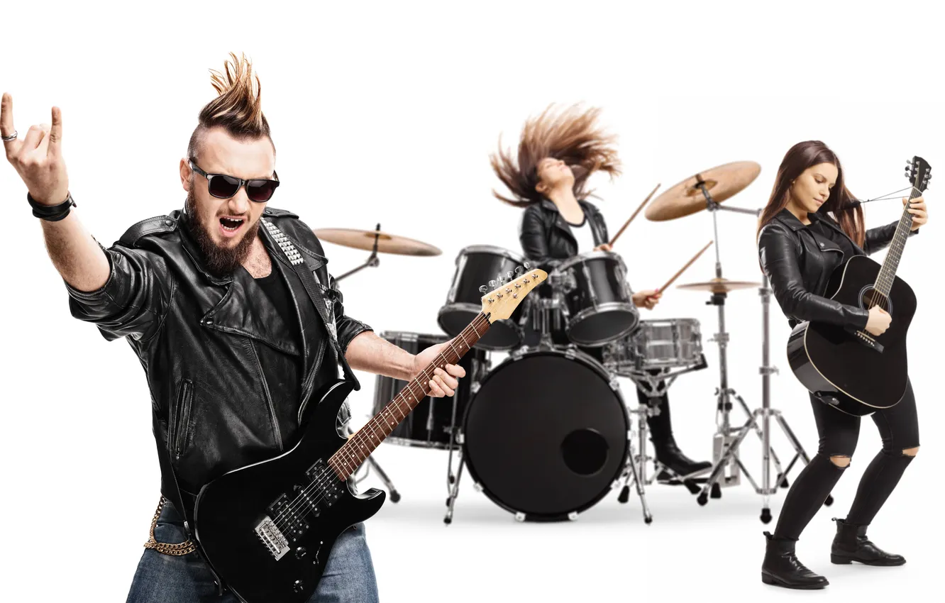 Фото обои music, rocker, rock, white, band, singer, artist, punk