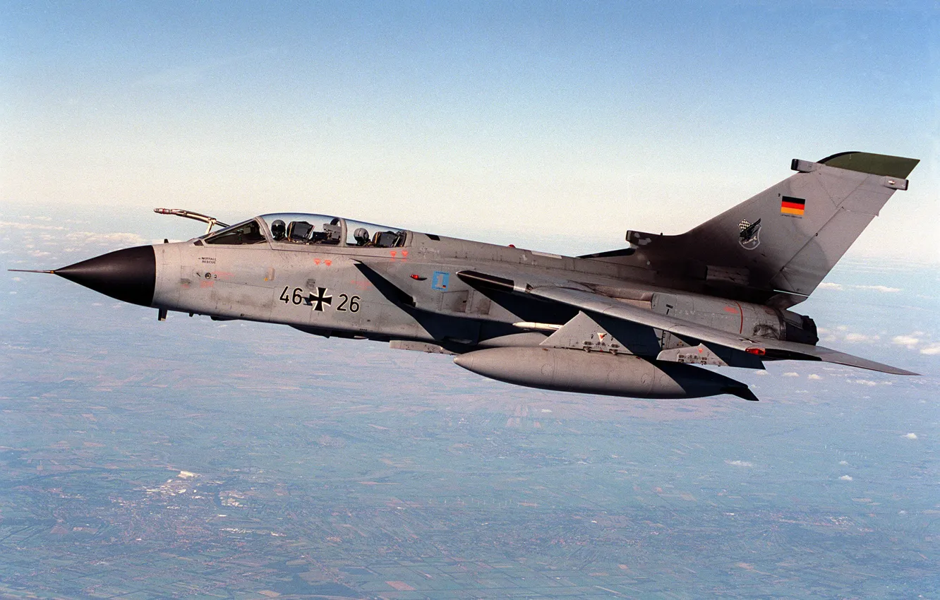 Фото обои aircraft, military, german, Panavia Tornado, jet fighter, hunting