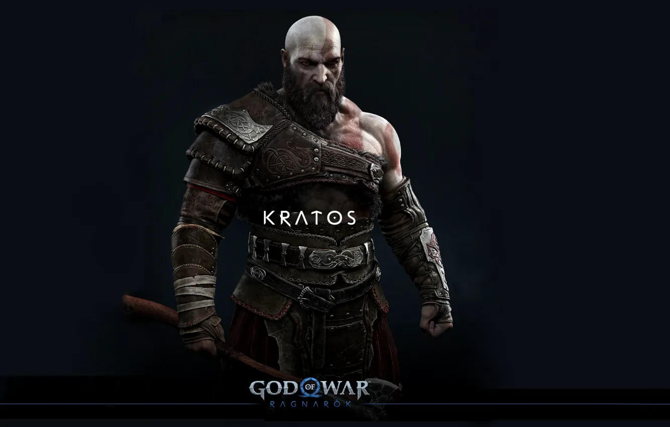Фото обои God of war, Kratos, Кратос, Santa Monica, Бог Войны, God of War Ragnarok.