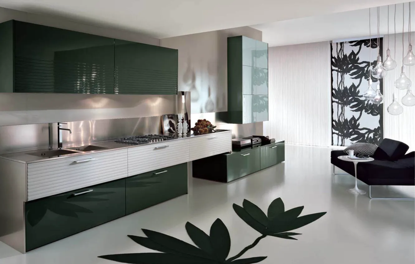 Фото обои дизайн, стиль, комната, интерьер, кухня