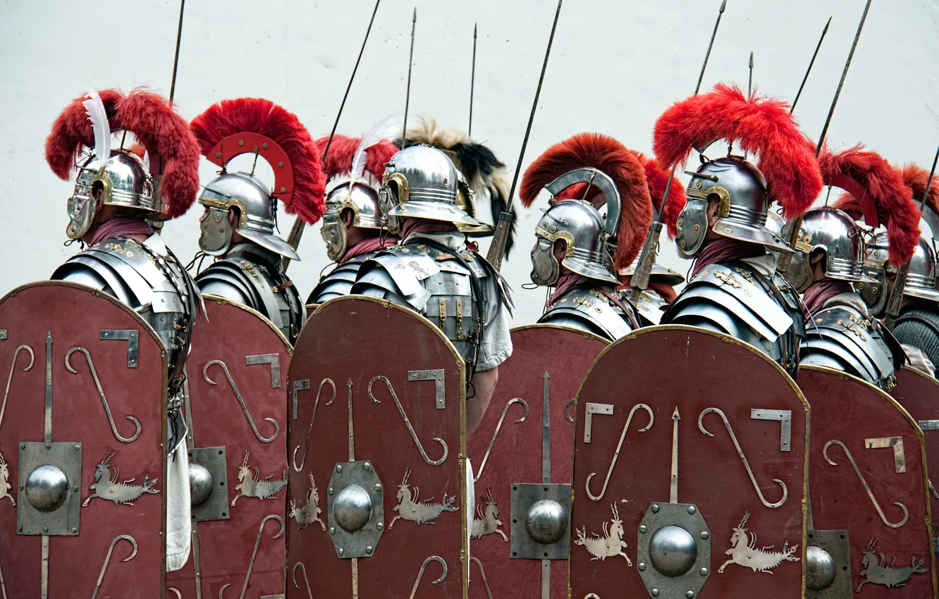 Фото обои доспехи, Рим, солдаты, легионеры