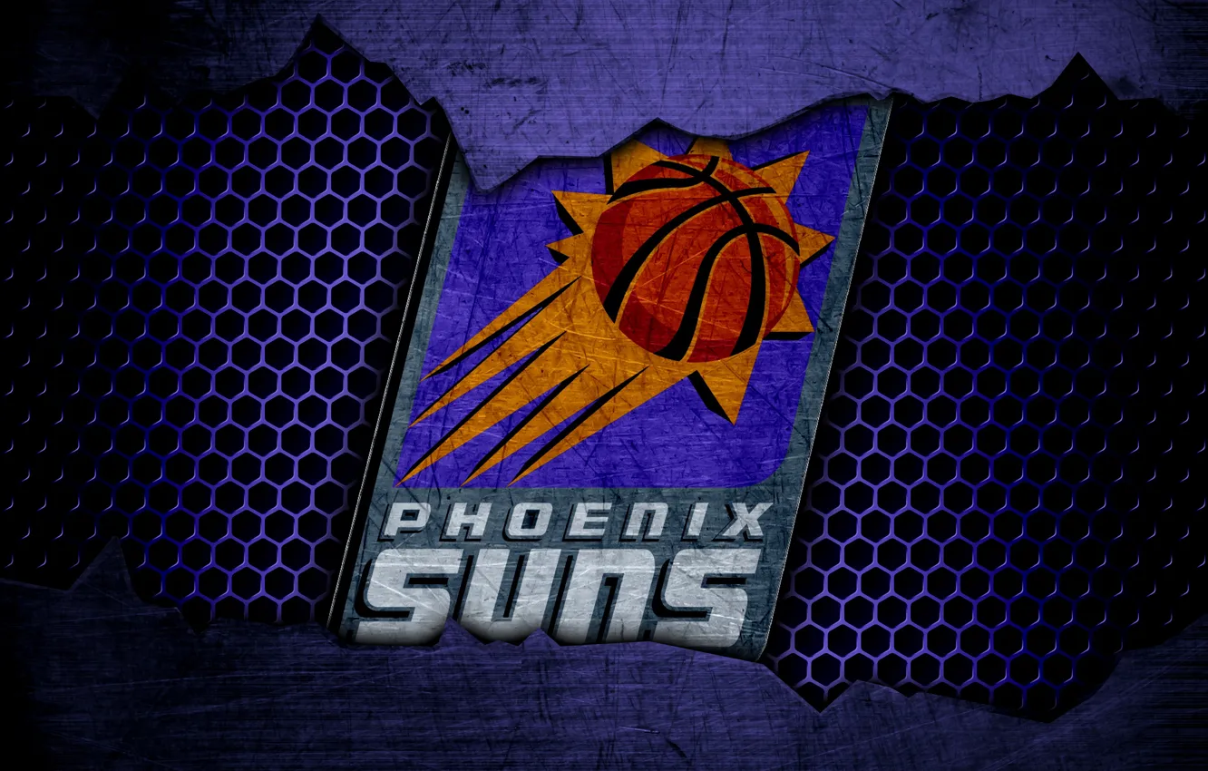 Фото обои wallpaper, sport, logo, basketball, NBA, Phoenix Suns