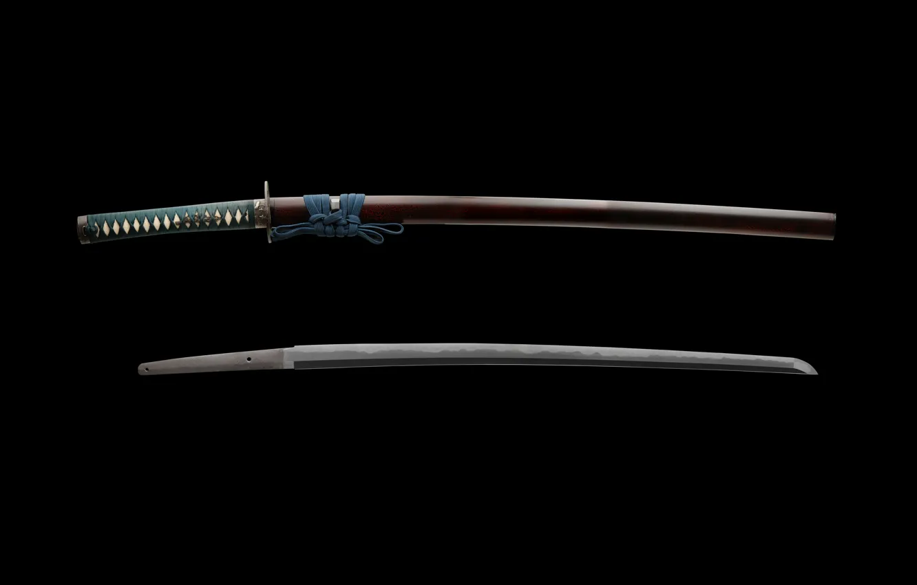 Фото обои япония, меч, катана, самурай