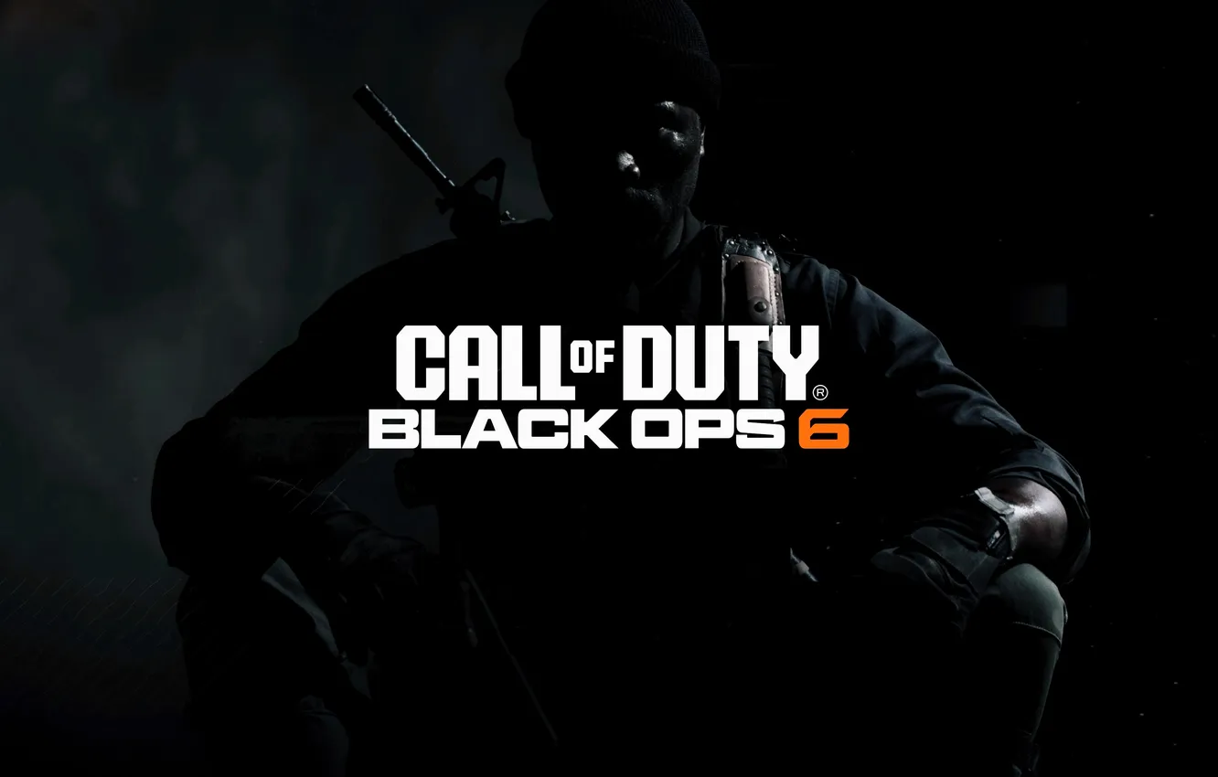 Фото обои Games, Cinematic, Dark background, 2024 Games, Call of Duty: Black Ops 6