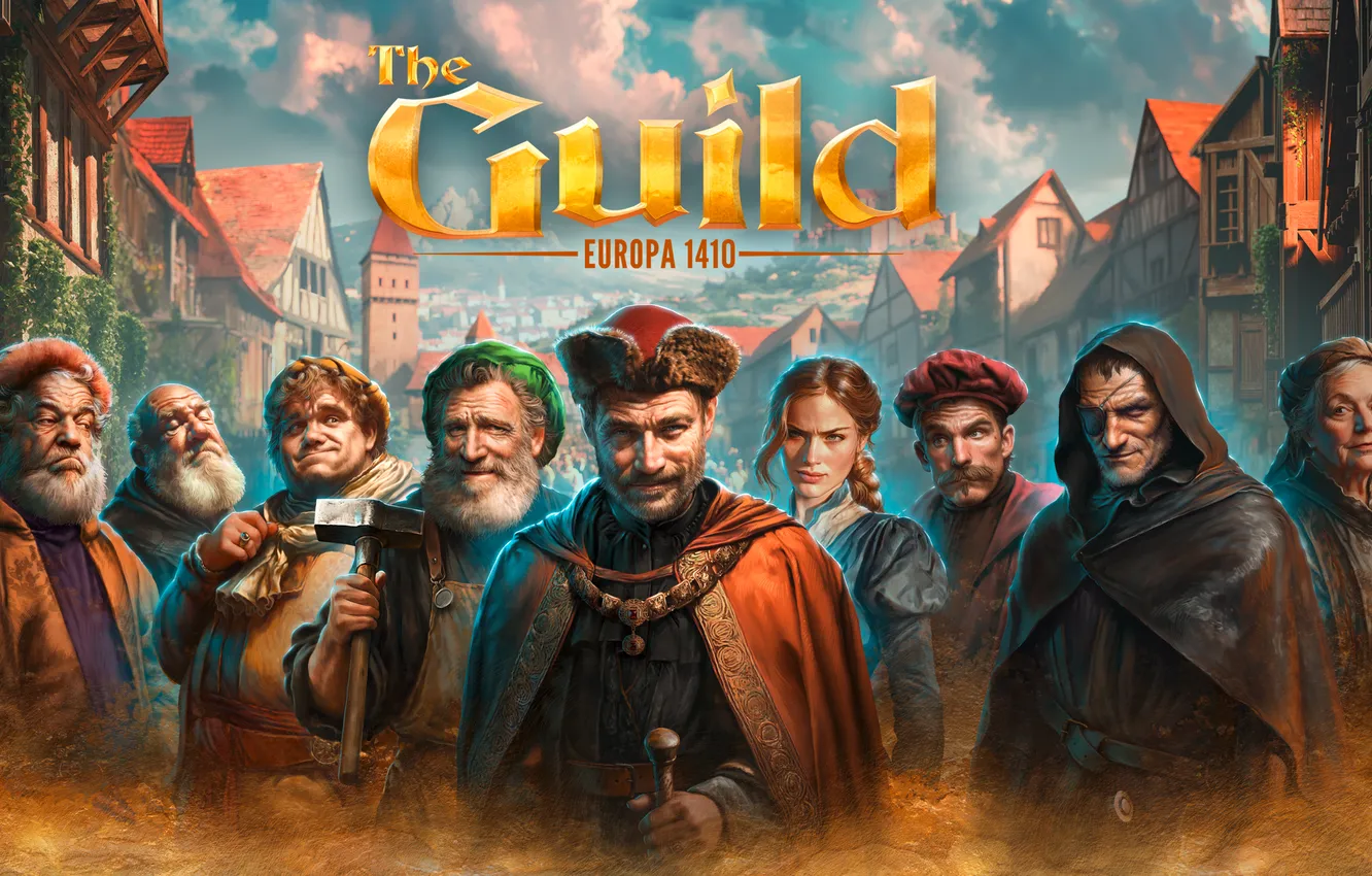 Фото обои Games, Teaser, Game Art, 2026 Games, The Guild, Europa 1410
